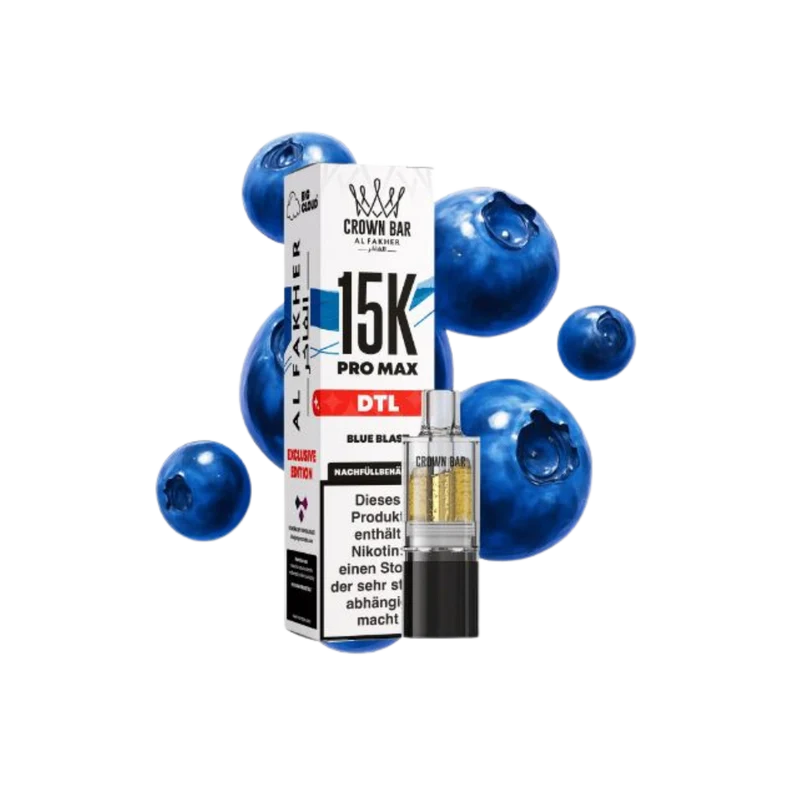 AL FAKHER - 15K Pro Max Pod - Blue Blast