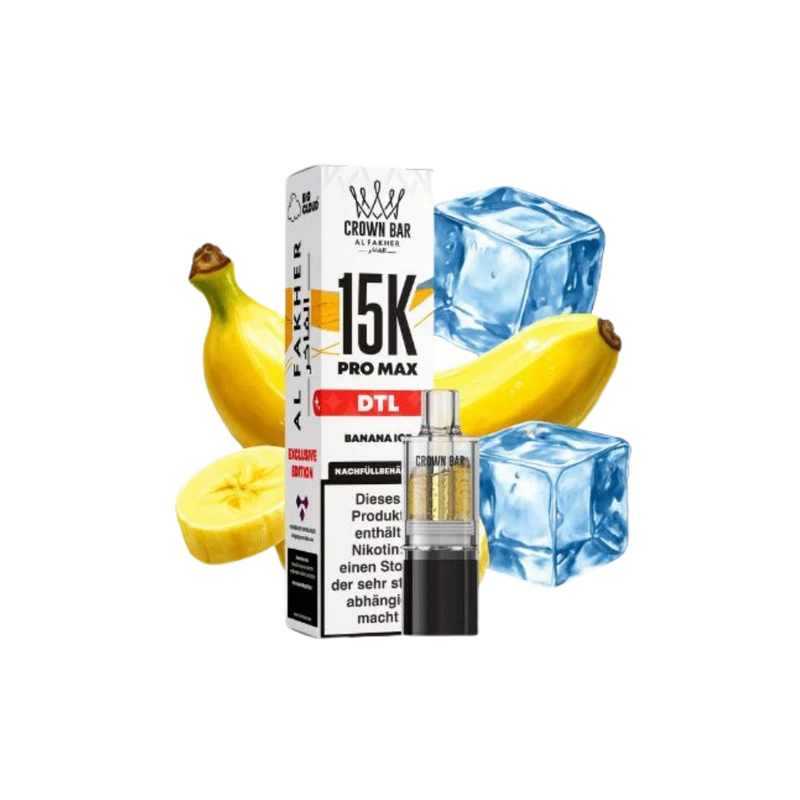 AL FAKHER - 15K Pro Max Pod - Banana Ice