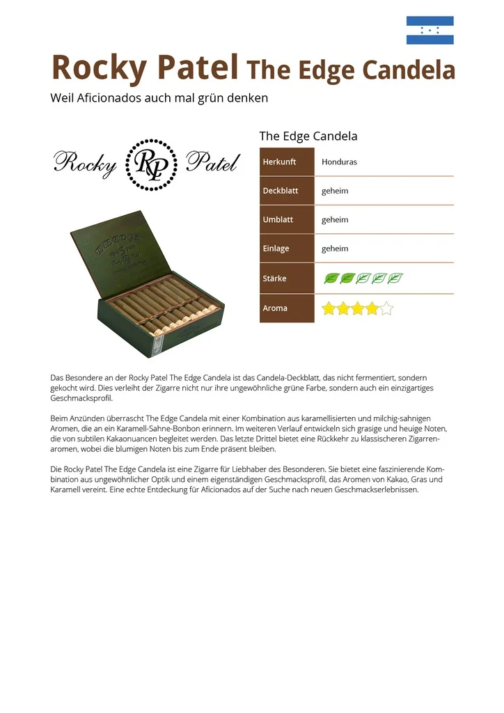 Rocky Patel The Edge Candela Toro