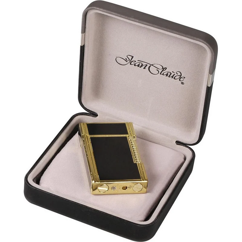 JEAN CLAUDE Flint Lighter DUSTIN - Gold/Black
