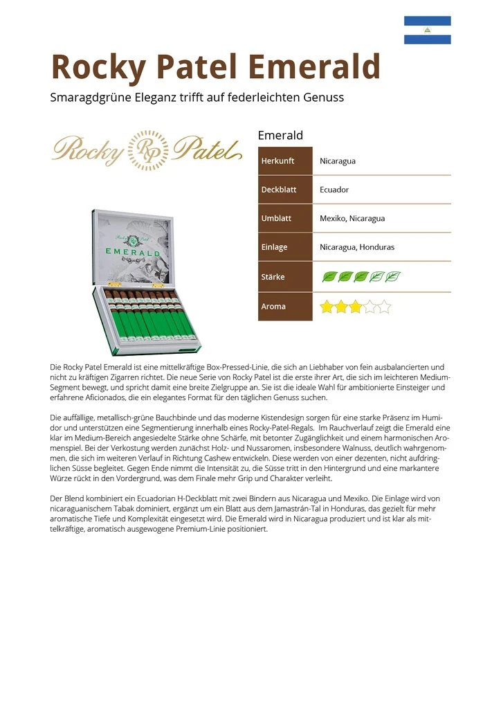 Rocky Patel Emerald Toro