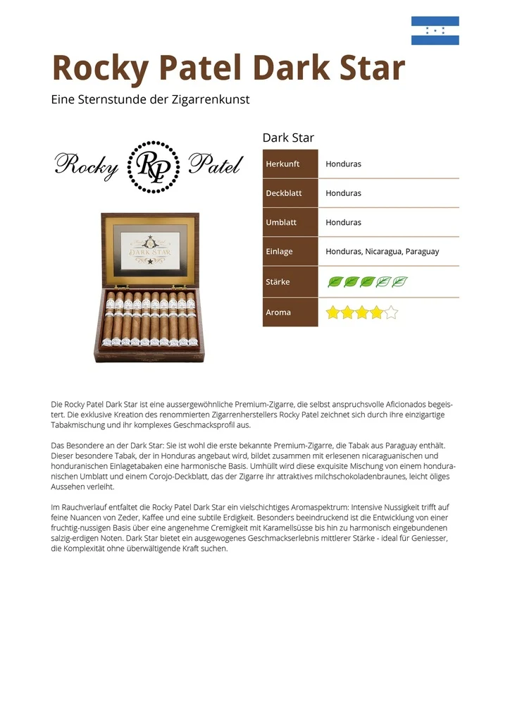 Rocky Patel Dark Star Robusto