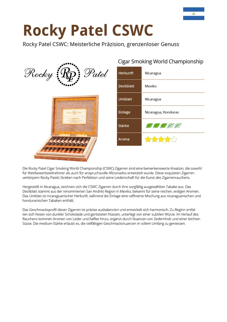 Rocky Patel CSWC Robusto