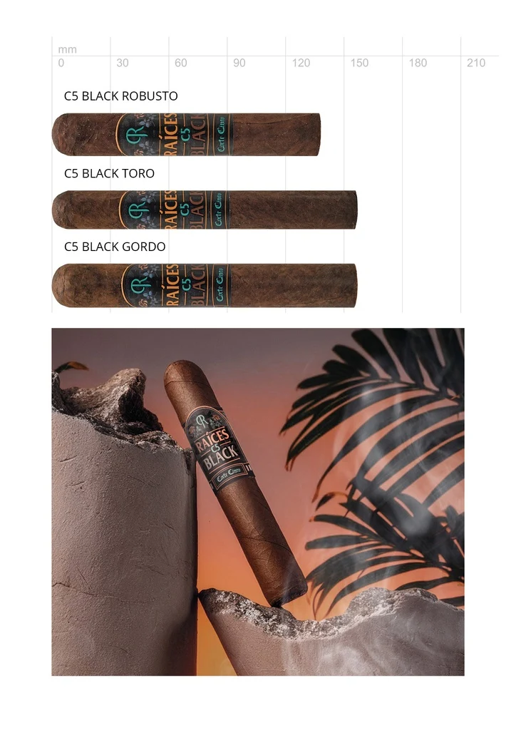 Raices C5 Black Robusto