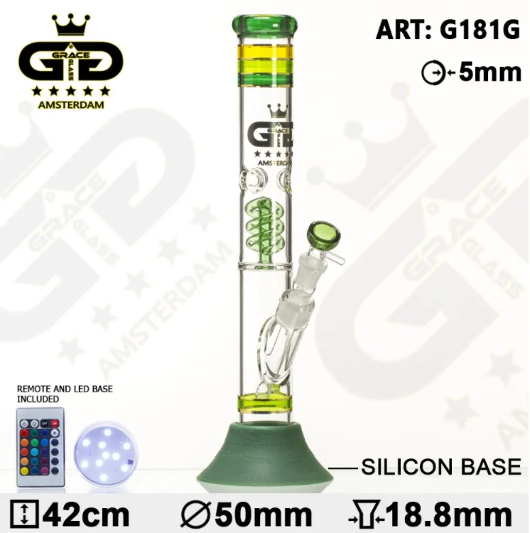 Crystal Bong Green King