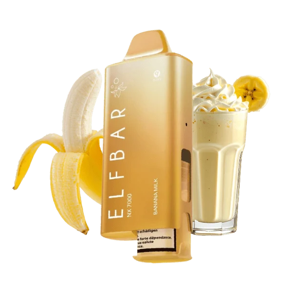 Elfbar NX7000 Starter Kit Banana Milk 20mg