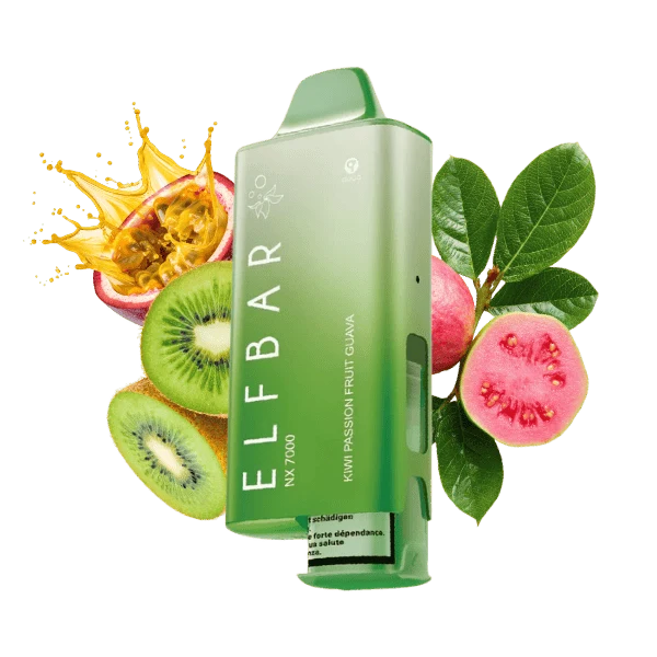 Elfbar NX7000 Starter Kit Kiwi Passionfruit Guava 20mg