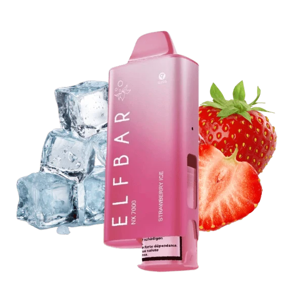 Elfbar NX7000 Starter Kit Strawberry Ice 20mg