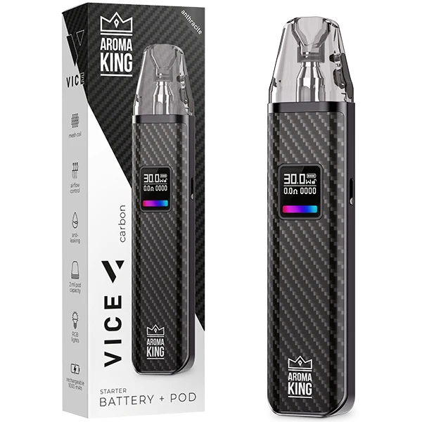 Aroma King VICE Carbon Battery + Pod