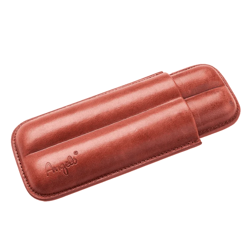 Angelo Zigarrenetui Leder, 2er, Ring 45