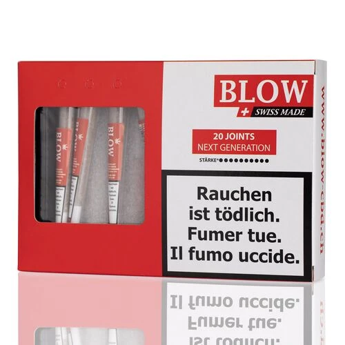 Blow CBD Joints «Strong Haze Red» – Box mit 20 Stück