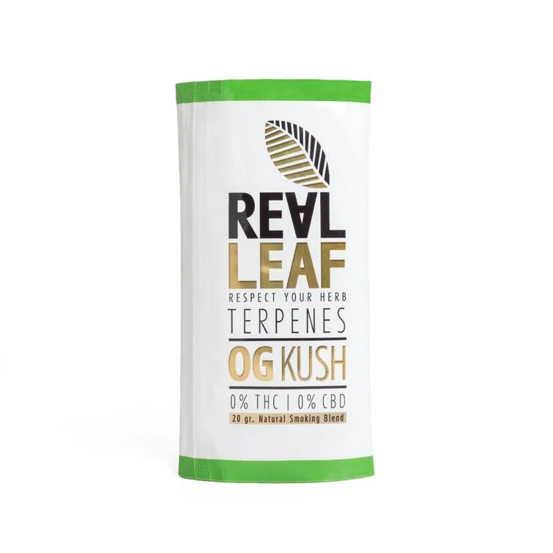 Real Leaf OG Kush Kräutermischung – Tabakersatz, 20 g