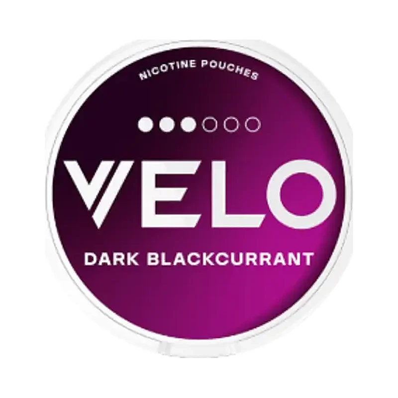 Velo Dark Blackcurrant Nikotin Pouches (Stärke 3/6)