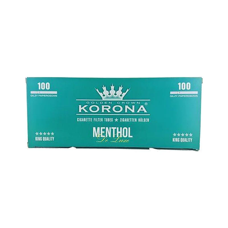 Korona Deluxe Menthol Zigarettenhülsen – 100 Stück