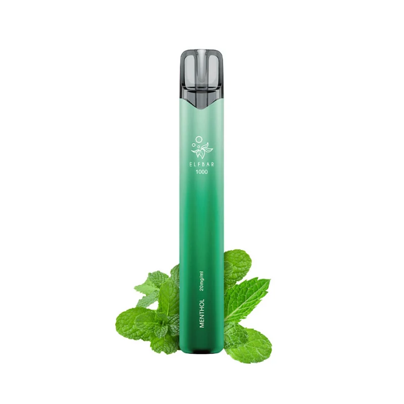 Elf Bar 1000 Einweg Vape Menthol (20 mg / 1000 Puffs)