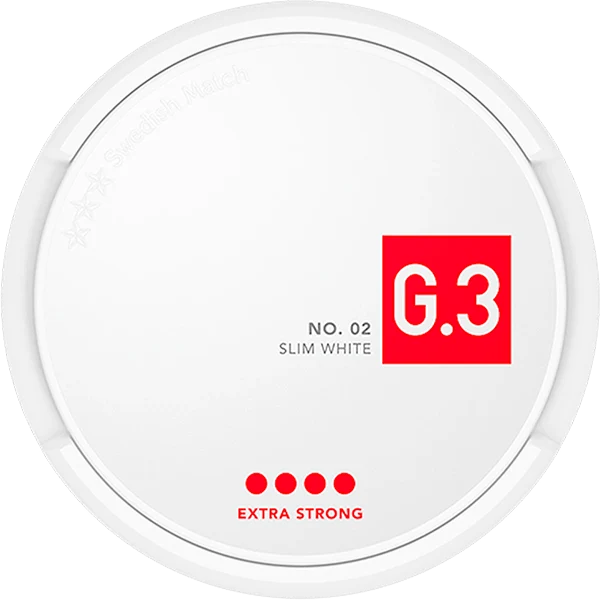 G.3 Extra Strong Slim White