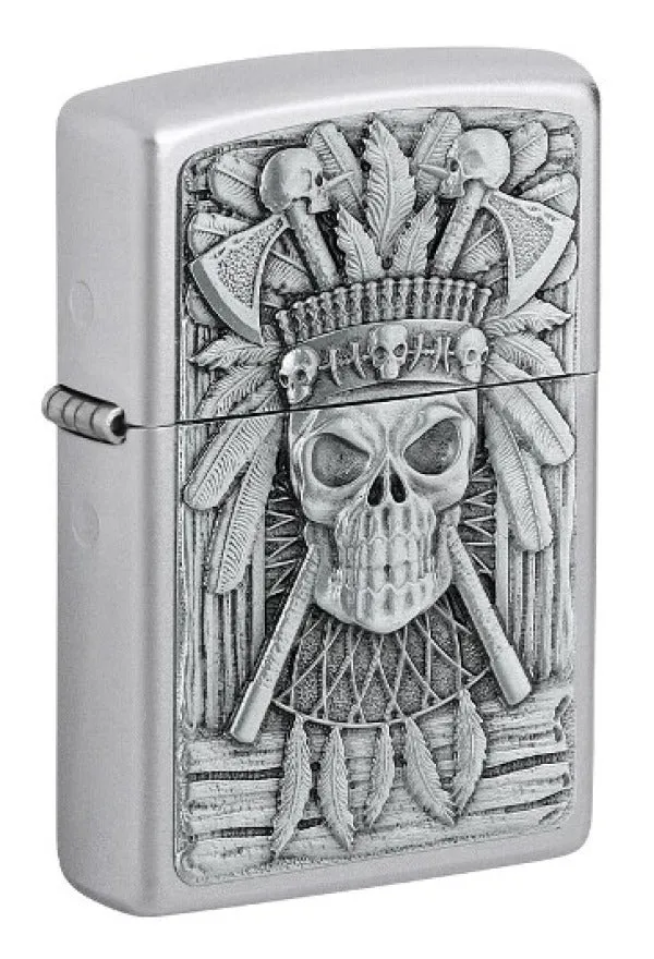 Zippo Indian Skull