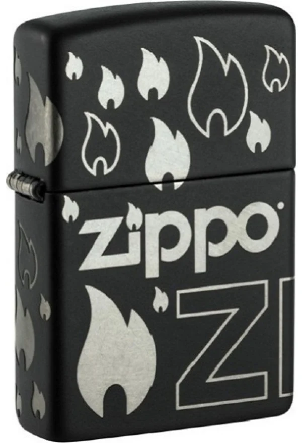 Zippo Flames Logo Design