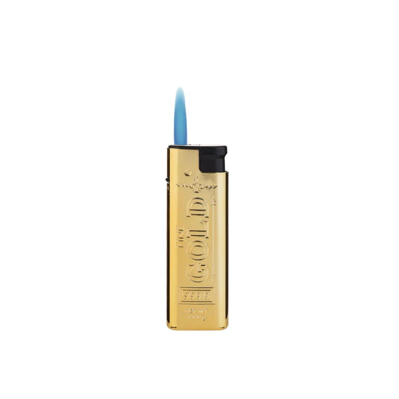 PROF FEUERZEUG - Single Blueflame Goldbar