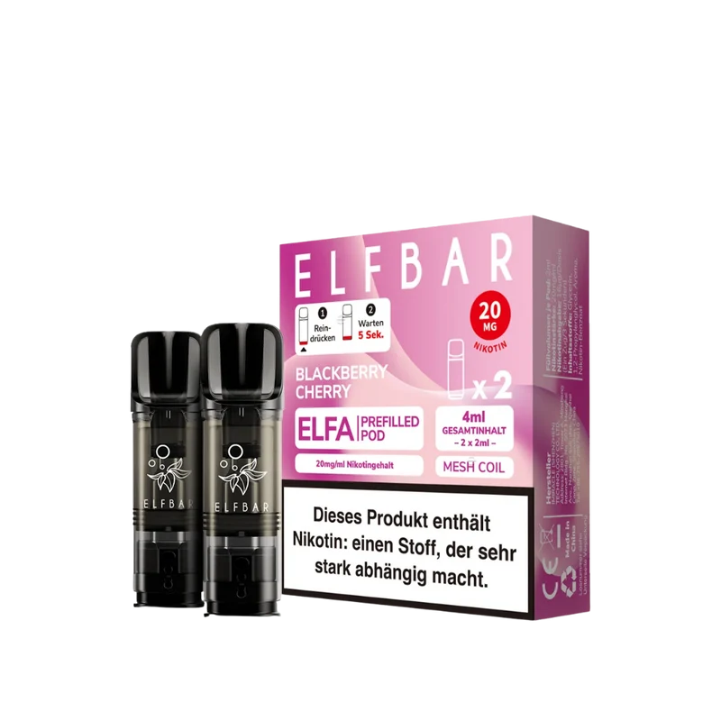 ELFA PODS - Blackberry Cherry