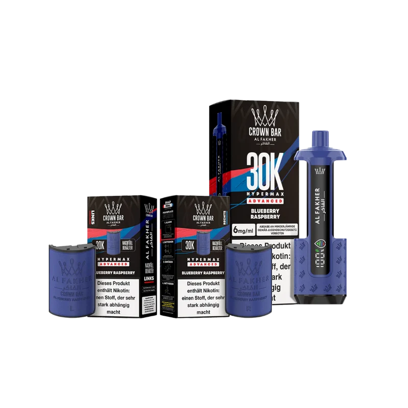 AL FAKHER - 30K Hypermax Blueberry Raspberry Kit