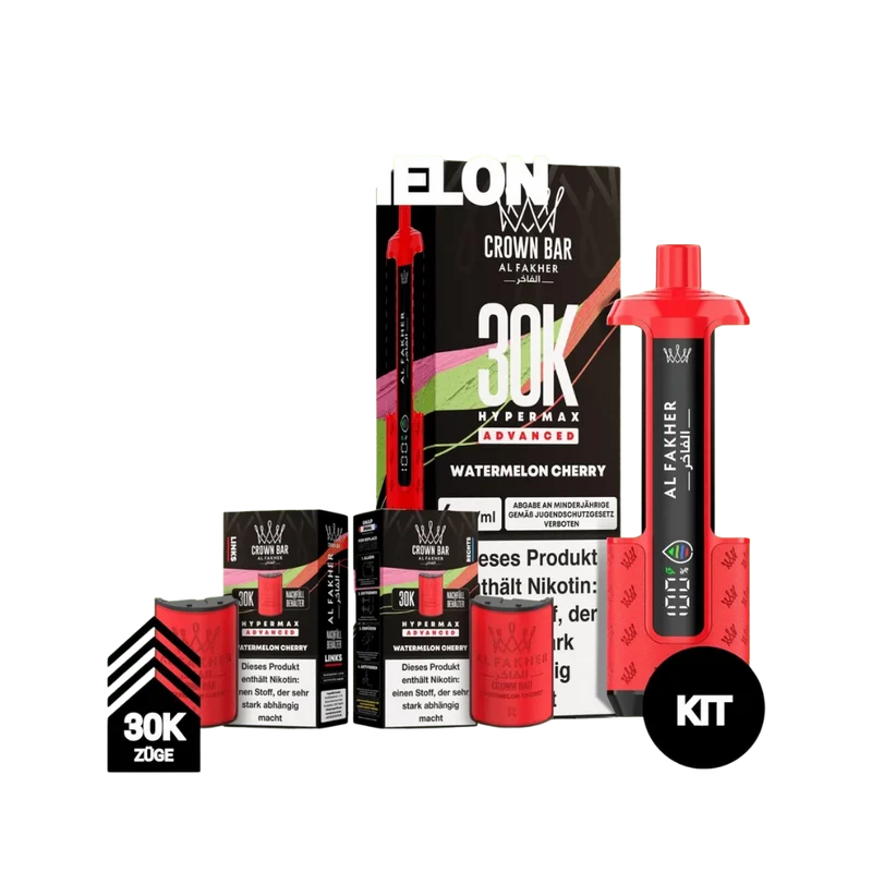 AL FAKHER - 30K Hypermax Watermelon Cherry Kit