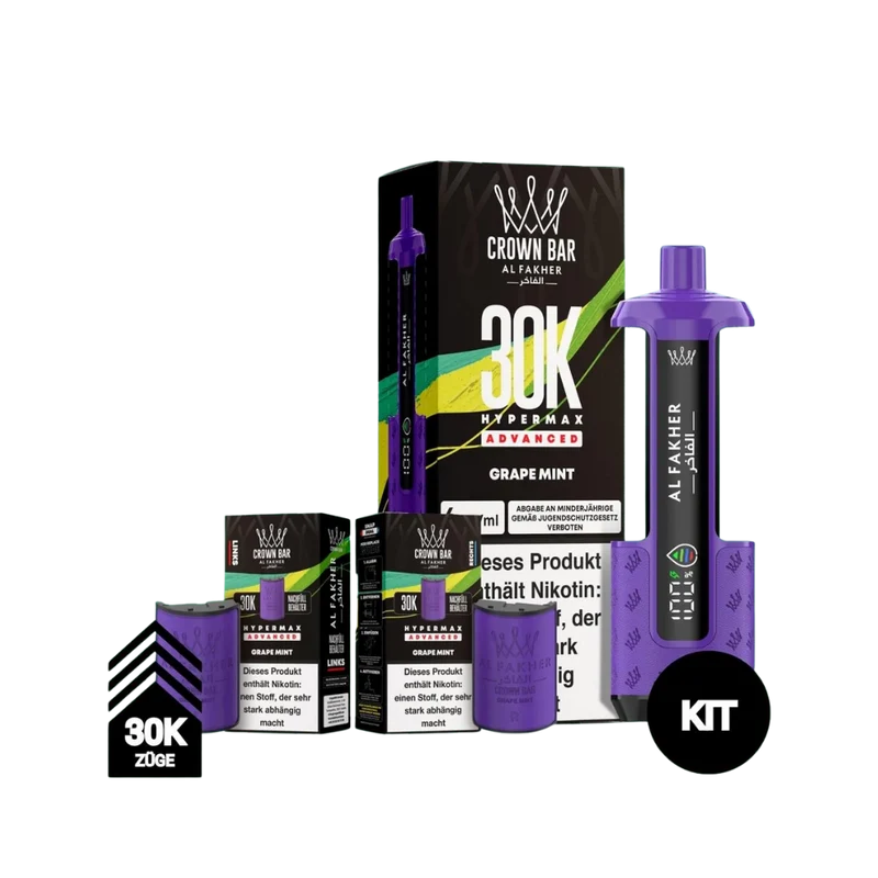 AL FAKHER - 30K Hypermax Grape Mint Kit