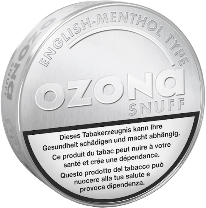 Snuff Ozona English Menthol 6g