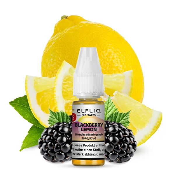 ELFLIQ BLACKBERRY LEMON 20MG/ML