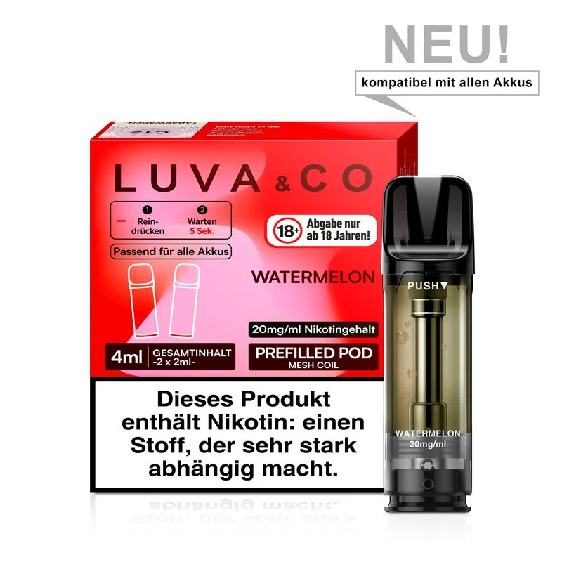 LUVA & CO Prefilled Pod Watermelon