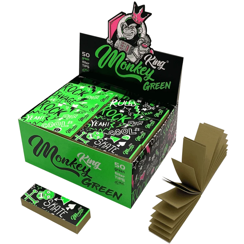 Monkey King Filter Tips Green