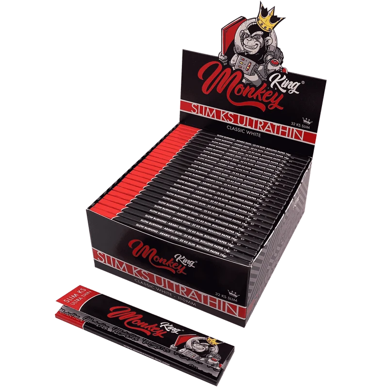 Monkey King King Size Papier Slim 14gr 32 Blatt