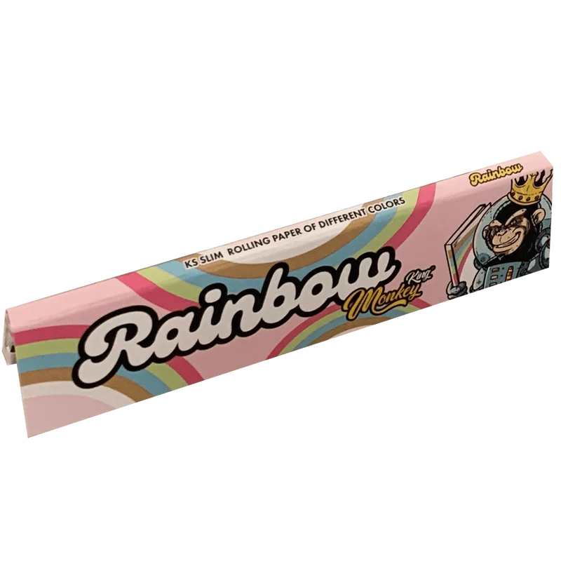 Monkey King King Size Papier Slim Rainbow 14gr 32 Blatt