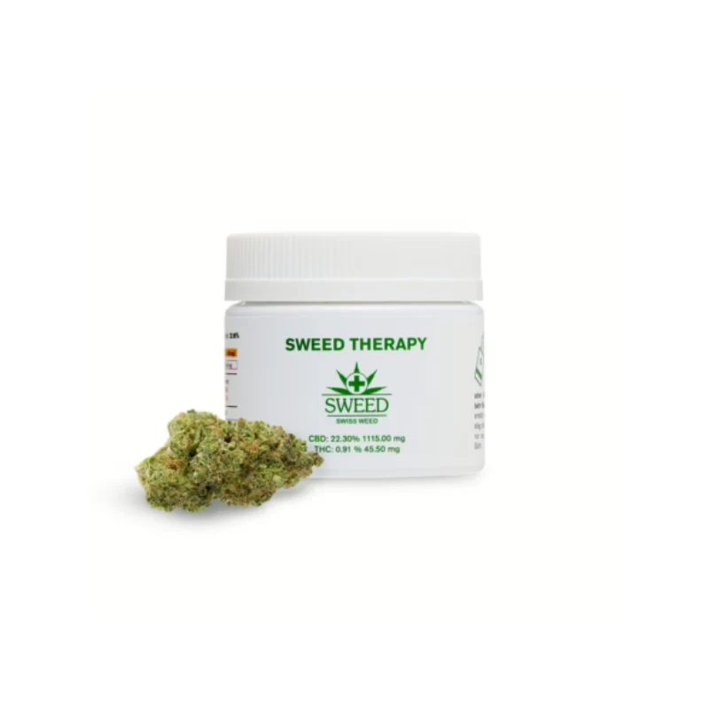 Sweed Therapy – CBD Blüten aus der Schweiz, 5 g
