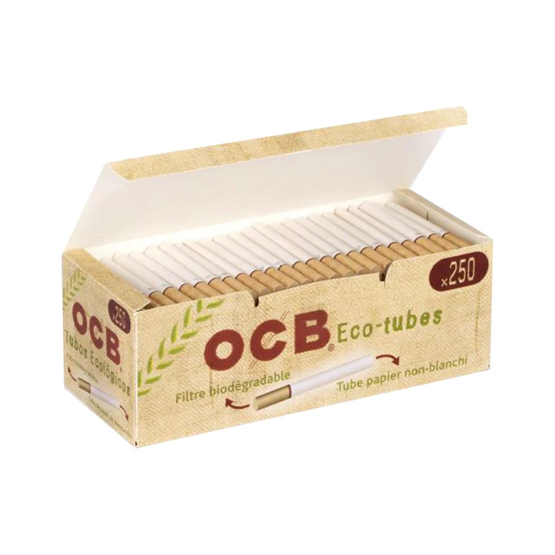 OCB ECO Zigarettenhülsen zum Stopfen – 4 × 250 Stück