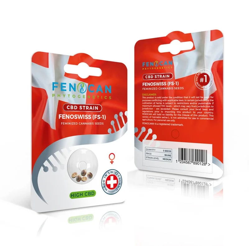 Fenocan Fenoswiss CBD Hanfsamen – feminisiert, 3 Stk.