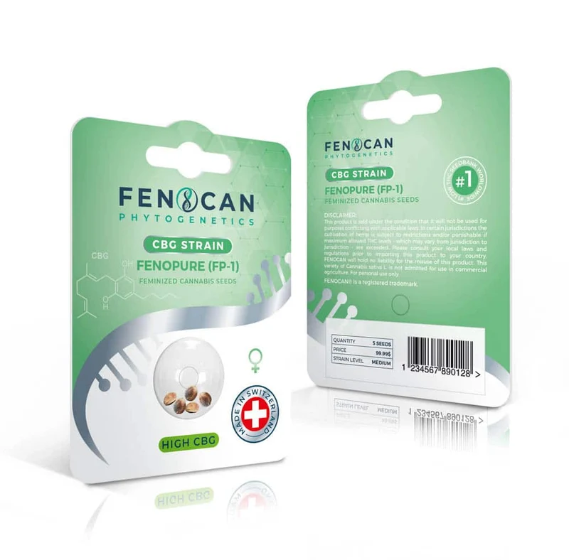 Fenocan Fenopure CBG Hanfsamen – feminisiert, 3 Stk.