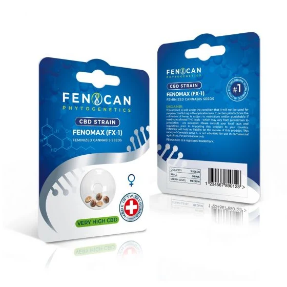 Fenocan Fenomax CBD Hanfsamen – feminisiert, 3 Stk.