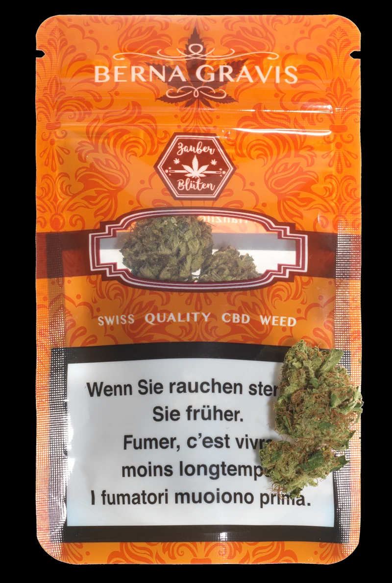 Zauber Blüten Berna Gravis – CBD Blüten, 2 g