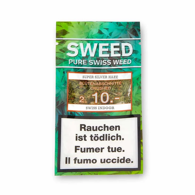 Sweed Super Silver Haze Standard – CBD Blüten, 2 g