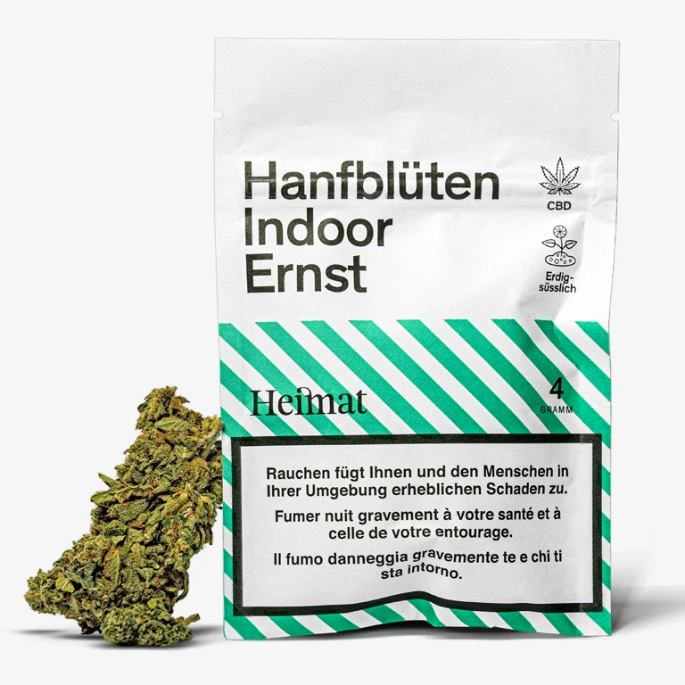 Heimat Ernst – CBD Hanfblüten, 4 g