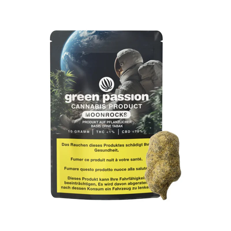 Green Passion Moonrocks – CBD Blüten veredelt, 5 g