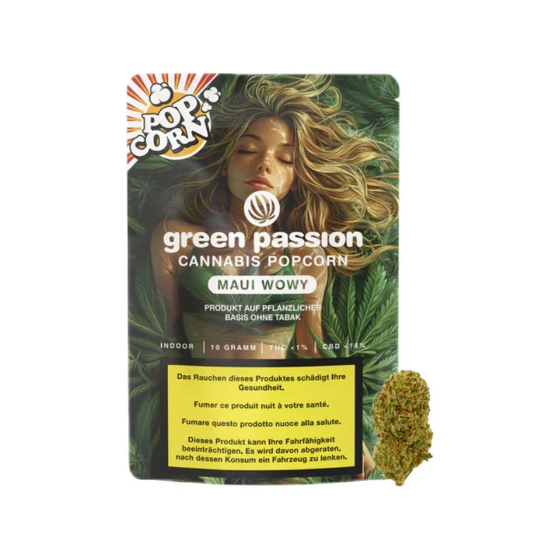 Green Passion Maui Wowy Popcorn – CBD Blüten, 10 g