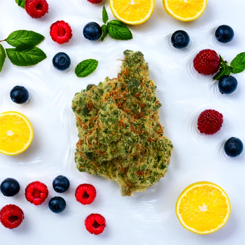 Green Passion Fruit Punch Popcorn – CBD Blüten, 10 g