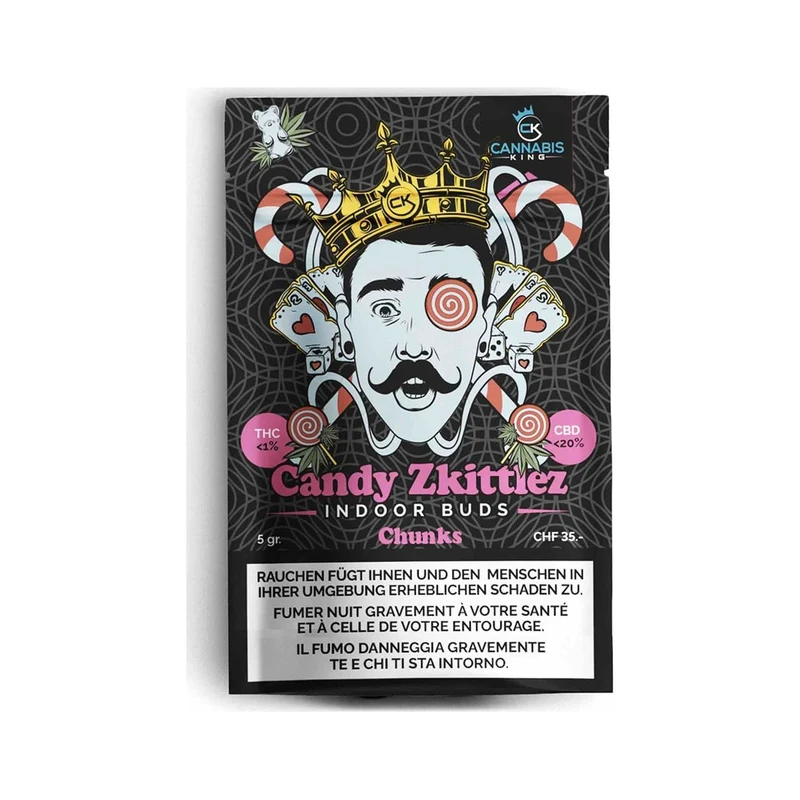 Cannabis King Candy Zkittlez Chunks – CBD Blüten, 5 g
