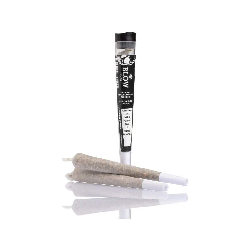 Blow Pure CBD Joints «V1 Black» – Box mit 20 Stück