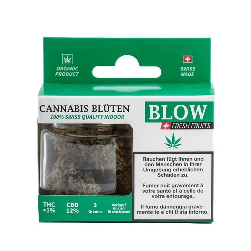 Blow Green – CBD Blüten aus Indoor-Anbau, 3 g