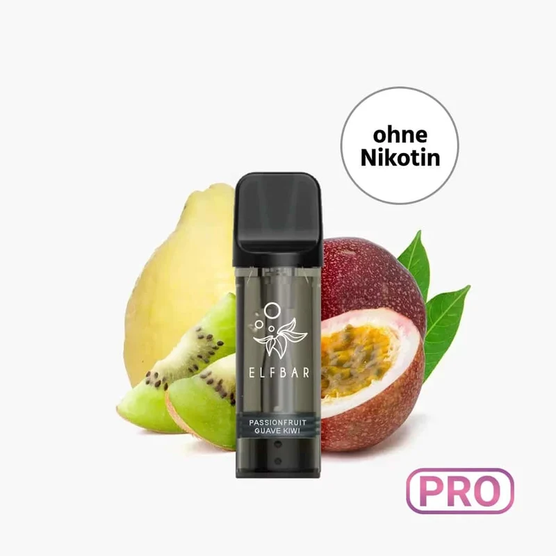 Elf Bar ELFA Pro Vape Pods Kiwi Passionfruit Guava – ohne Nikotin