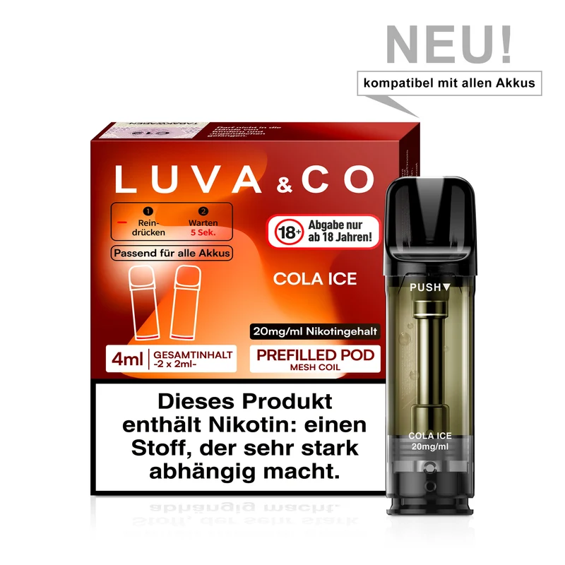 LUVA & CO Prefilled Pod Cola Ice