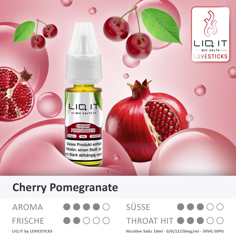 CHERRY POMEGRANATE - LIQIT 12MG/ML
